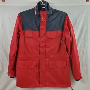Nautica 3 in 1 Jacket Red Blue Medium (667)